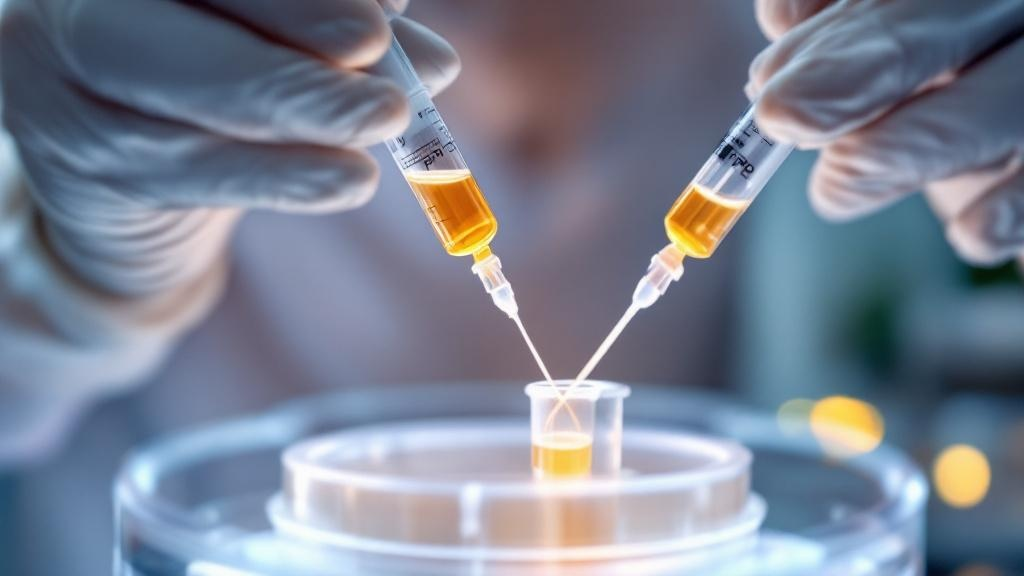 PRP shoulder injection preparation in Clermont FL orthopedic clinic