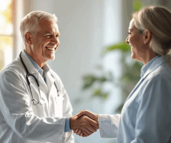 Patient receives reassuring shoulder second opinion from orthopedic specialist