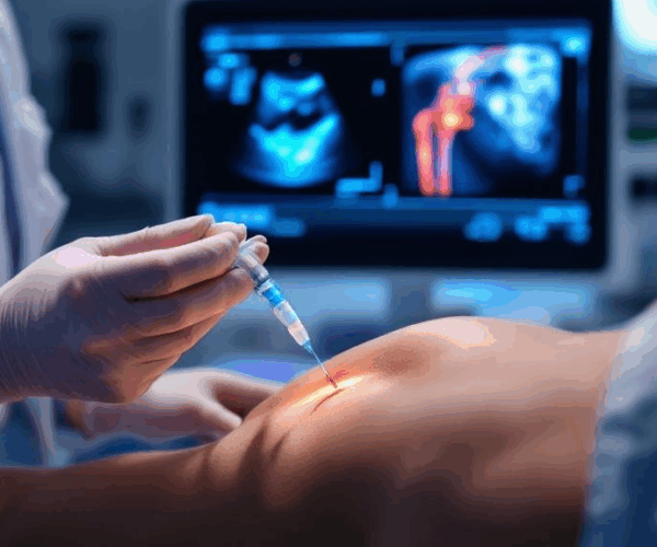 Ultrasound guided PRP shoulder injection for pain relief