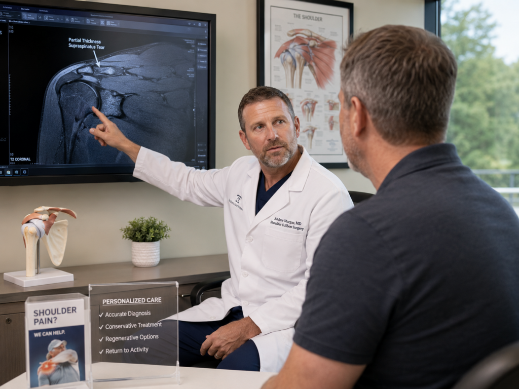 PRP Shoulder Injections in Clermont for Partial Tears Varma Shoulder Institute PRP shoulder injections Clermont