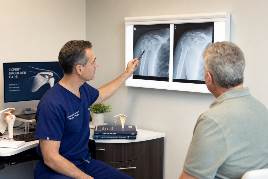 shoulder fracture specialist clermont