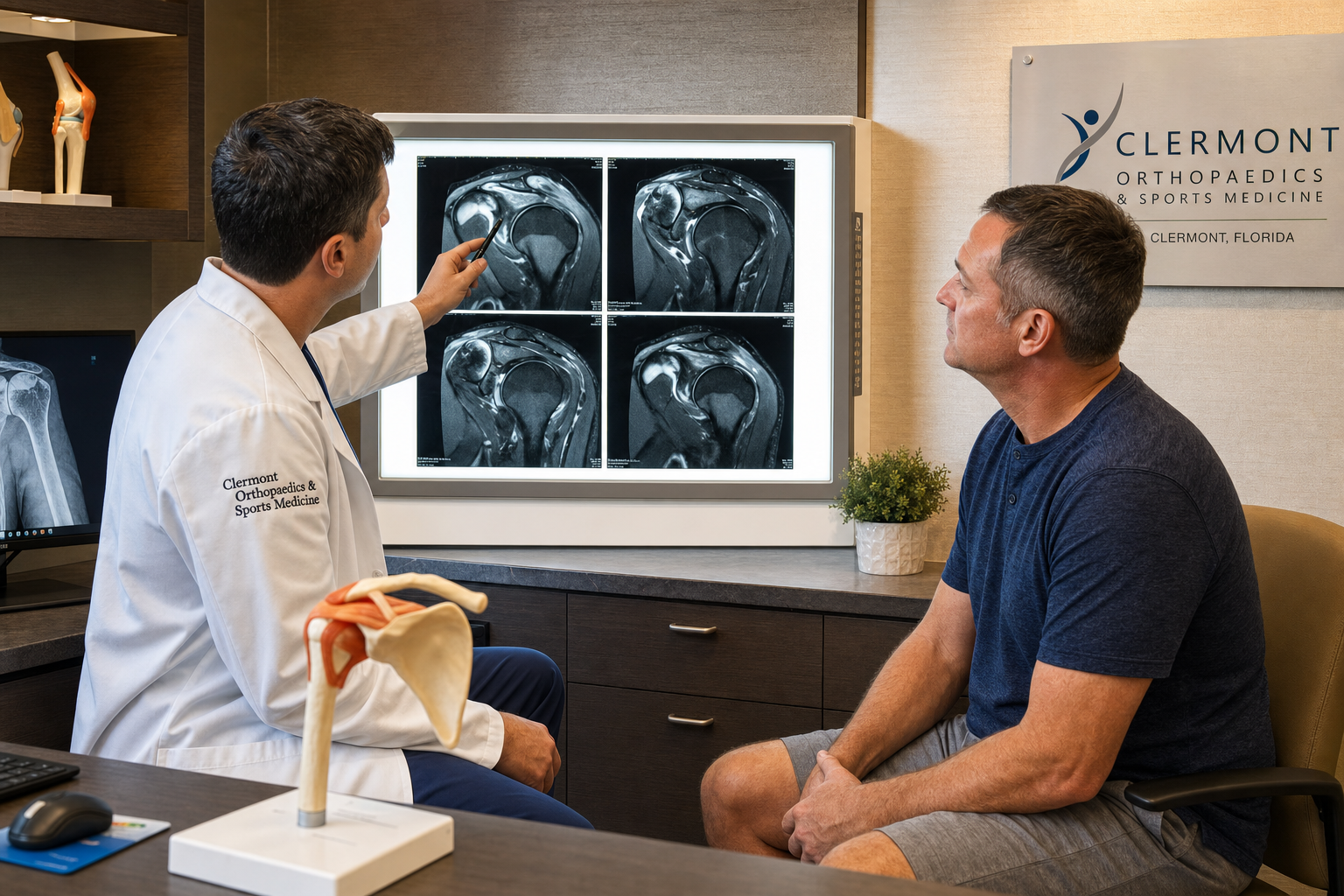 best shoulder specialist in Clermont for ongoing shoulder pain